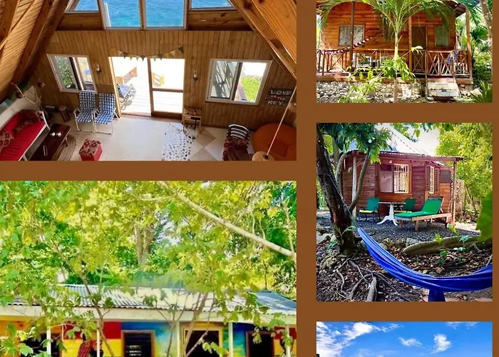 5 Different Sea Side Cottages In Tropical Garden